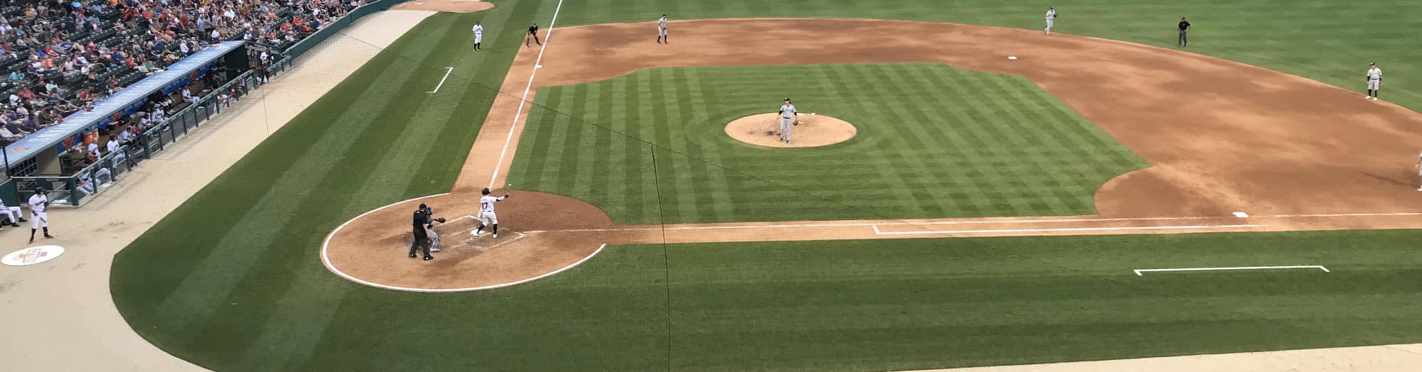 green baseball field Toledo